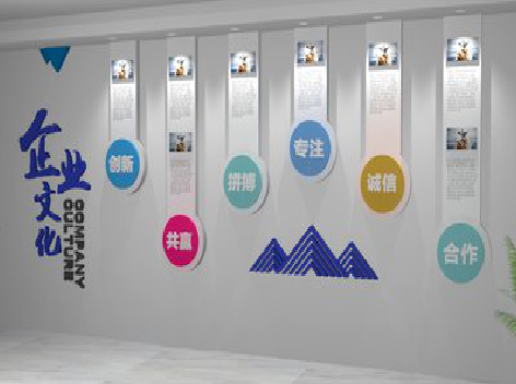 德钦企业文化墙需要传递什么办公文化？